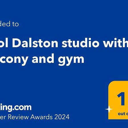 Cool Dalston Studio With Balcony And Gym Apartment London Exterior photo